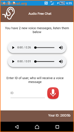 Audio Free Chat screenshot