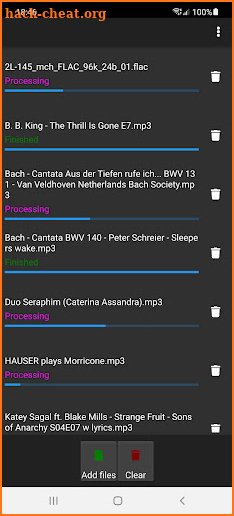 Audio Frequency Converter screenshot