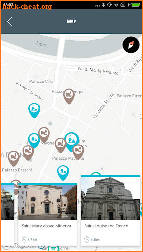 Audio guide Rome screenshot