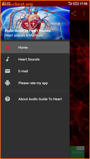 Audio Guide To Heart Sounds. screenshot