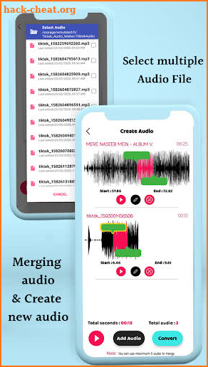 Audio Maker & Audio downloader screenshot