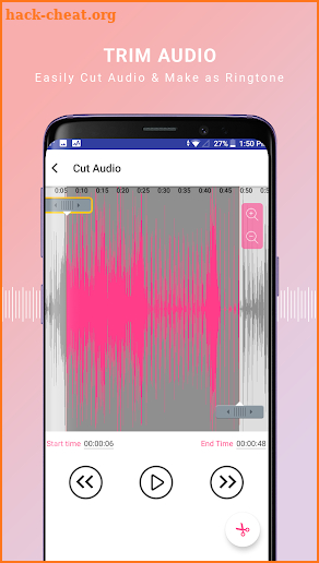 Audio MP3 Cutter - Converter, Merger and Ringtone screenshot