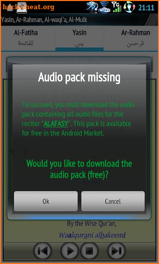 Audio Pack (Ahmad Al-Ajamy) screenshot