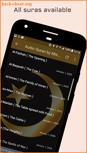 Audio Quran by Mishary Alafasy screenshot