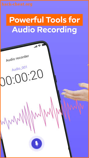 Audio Recorder - Audio editor: Cut, Trim and Merge screenshot