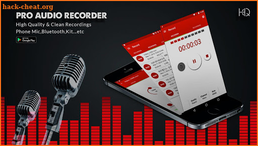 Audio Recorder-High Quality Mp3 Recorder screenshot