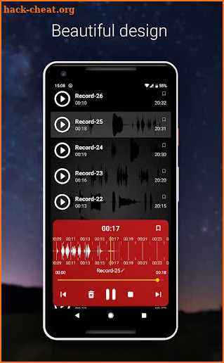 Audio Recorder (no ads) screenshot