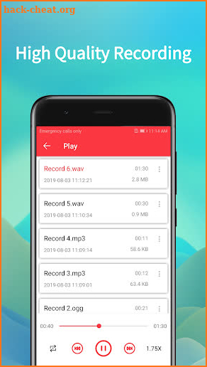 Audio Recorder - Voice Recorder & Sound Recorder screenshot