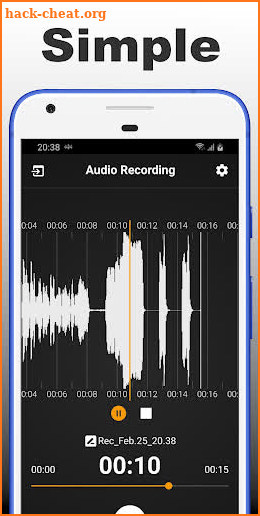 Audio Recording screenshot