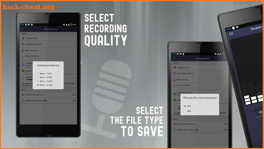 Audio Recording app screenshot