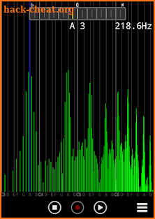 Audio Spectrum Monitor screenshot