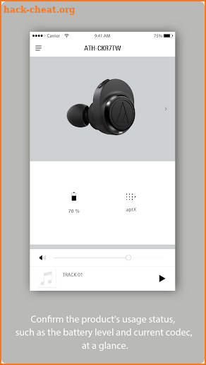 Audio-Technica | Connect screenshot