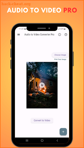 Audio to Video Converter Pro screenshot