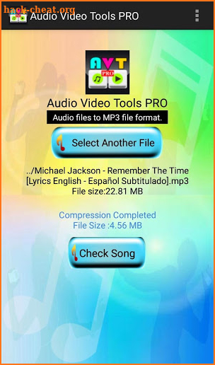 Audio Video Tools Pro screenshot