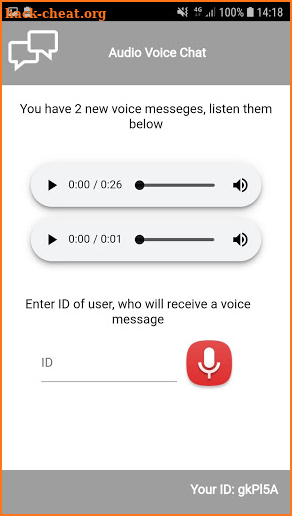 Audio Voice Chat screenshot