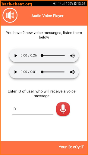 Audio Voice Player screenshot