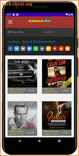 Audiobook Box - English Free Audiobooks screenshot