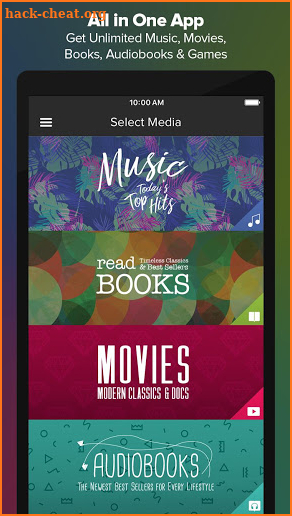 Audiobooks, Books & Music screenshot