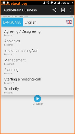 AudioBrain Business screenshot