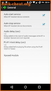 AudioBT Plus screenshot