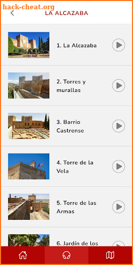 Audioguía Alhambra screenshot