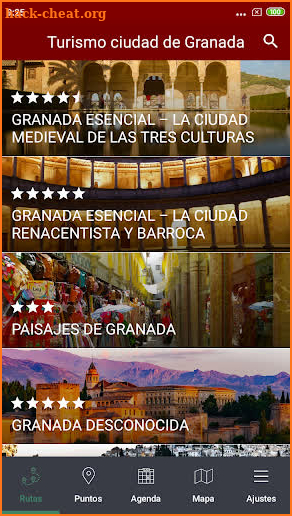 Audioguía oficial de Granada screenshot