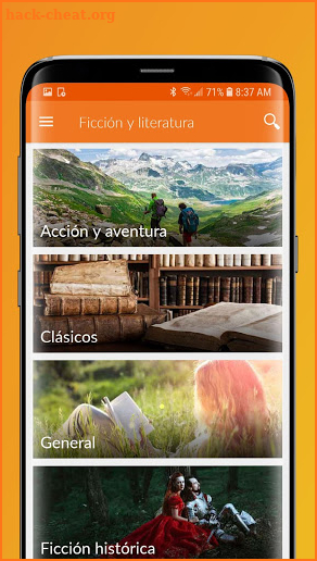 Audiolibros.com screenshot