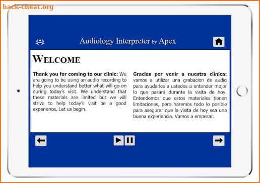 Audiology Interpreter by APEX screenshot