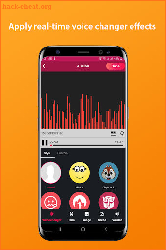 Audion - Audio Editor, Audio Maker screenshot