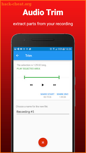 AudioRec Pro - Voice Recorder screenshot