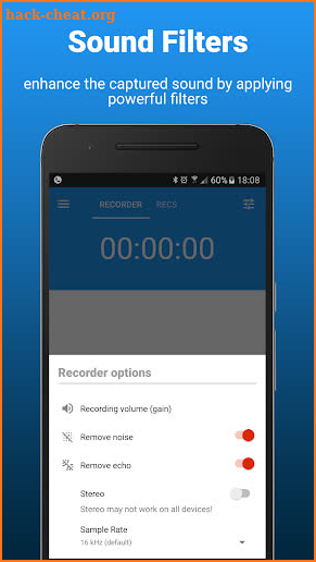 AudioRec Pro - Voice Recorder screenshot