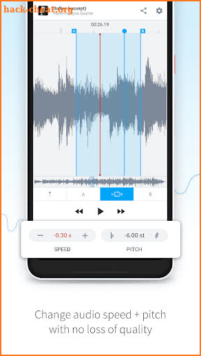 AudioStretch screenshot