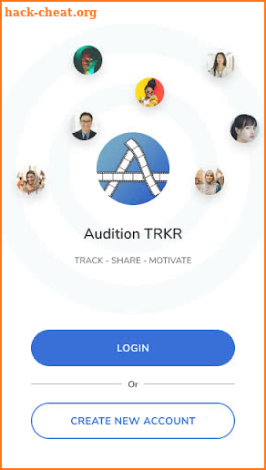 Audition TRKR screenshot