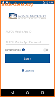 AUFCU Mobile App screenshot