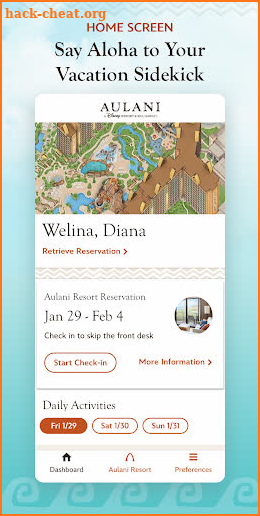 Aulani Resort screenshot