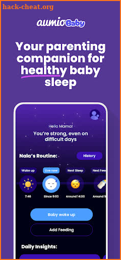 Aumio Baby: Sleep & Tracker screenshot