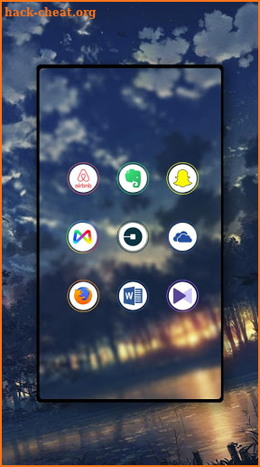 Aura light - Icon Pack screenshot