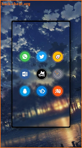 Aura polar - Icon Pack screenshot