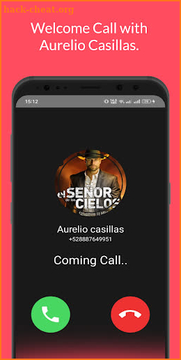 Aurelio casillas  - Fake Call screenshot