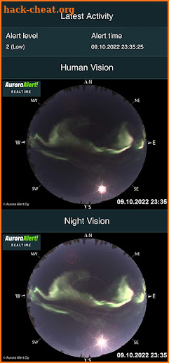 Aurora Alert Realtime screenshot