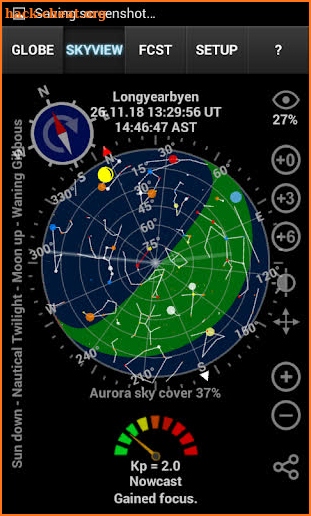 Aurora Forecast 3D screenshot
