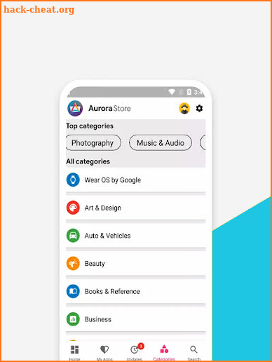 Аurоra Store Apps walkthrough screenshot