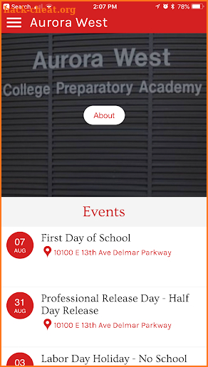 Aurora West College Preparatory Academy screenshot