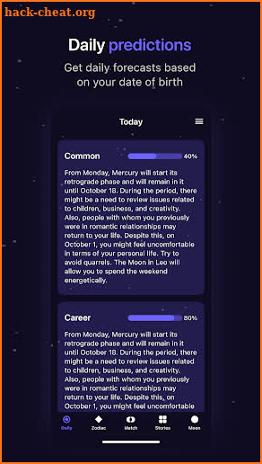 Aurora Zodiac: Daily Horoscope screenshot