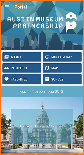 Austin Museum Partnership screenshot