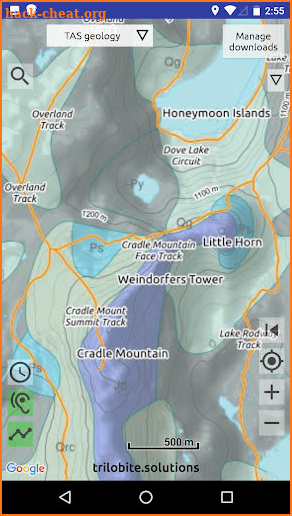 Australian Geology Travel Maps screenshot