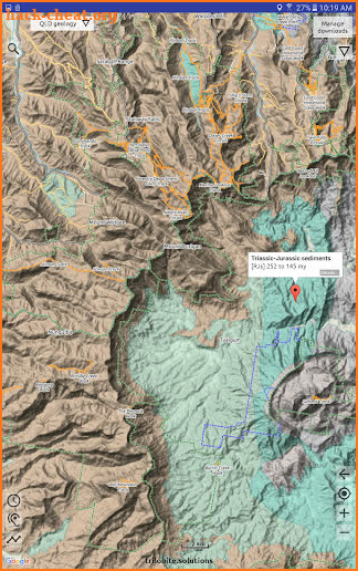 Australian Geology Travel Maps screenshot
