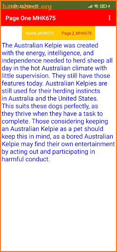 Australian Kelpie Dog screenshot