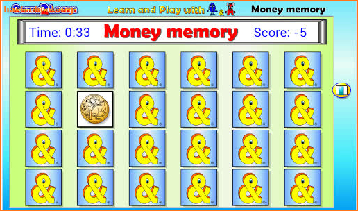 Australian money memory screenshot