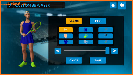 Australian Open Game screenshot
